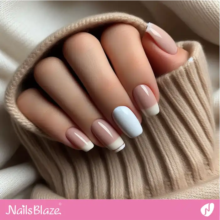 Simple Work and Office Nail Design | Professional Nails - NB1718